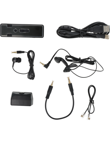 Enregistreur audio numerique à detection sonore...