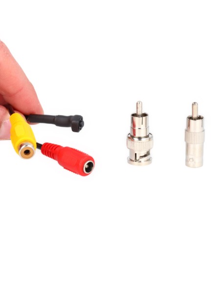 Mini caméra tube analogique 4 en 1 AHD, CVI, TVI et CVBS pinhole étanche vision