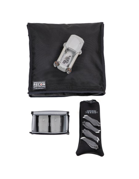 Sac de transport faraday blocage de signaux pour drône MISSION DARKNESS RECON