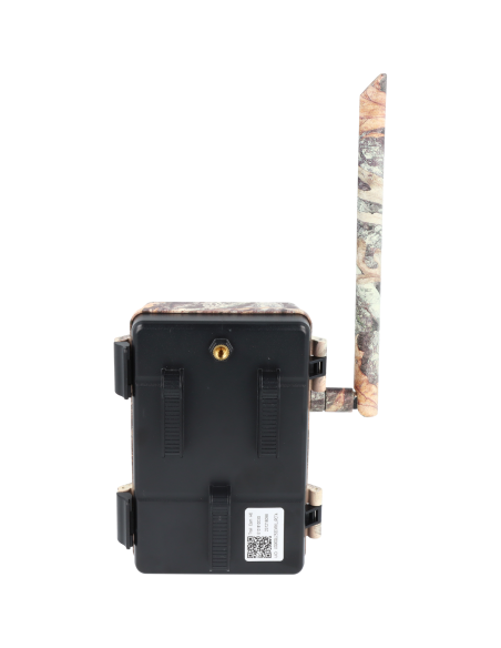 Caméra de chasse piège vidéo 4G ULTRA HD avec panneau solaire camo automne
