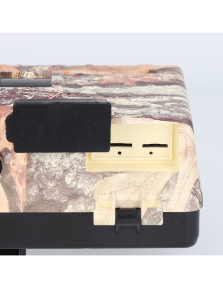 Caméra de chasse piège vidéo 4G ULTRA HD avec panneau solaire camo automne