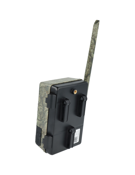 Caméra de chasse piège vidéo 4G ULTRA HD avec panneau solaire camo vert