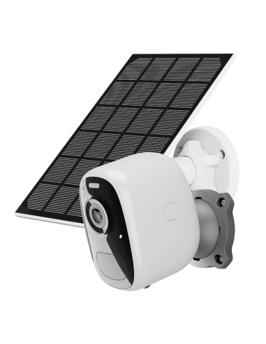 Caméra WiFi longue autonomie sans fils avec sirène et flash 1080P FULL HD VICO5
