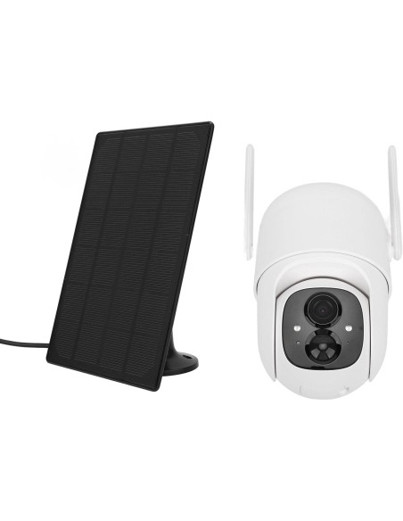 Caméra autonome motorisée PTZ WiFi avec flash lumineux et sirène VICO2