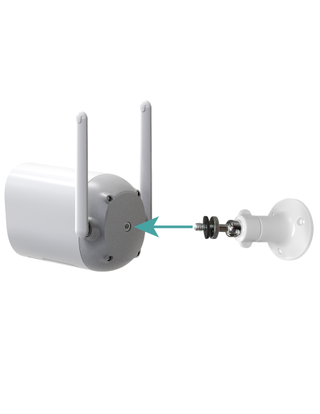 Caméra batterie tube WiFi autonome sans branchements 4MP ULTRA HD VICO4