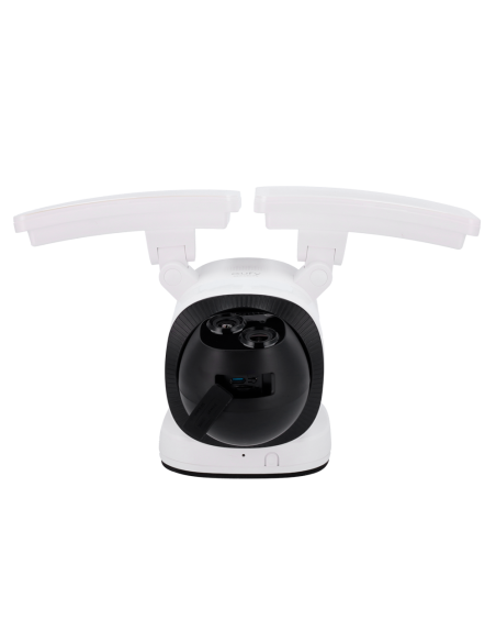 Caméra ip WIFI motorisée double objectifs dans une applique lumineuse EUFY E340