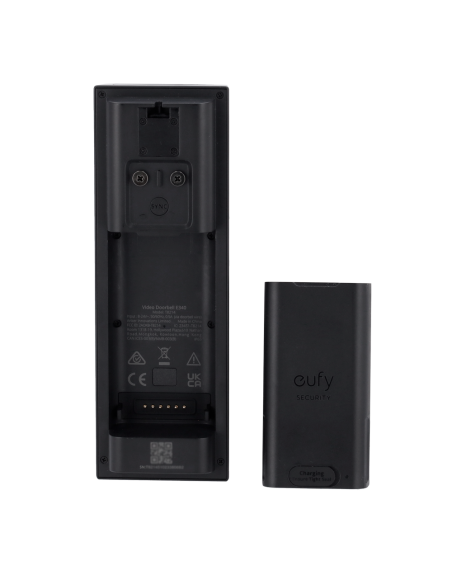 Portier vidéo IP WIFI à double objectifs et reconnaissance faciale EUFY-DB-E340