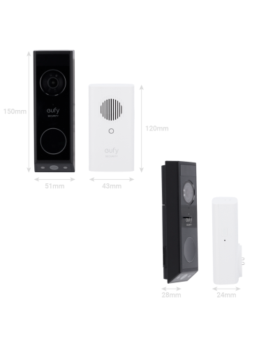 Portier vidéo IP WIFI à double objectifs et...