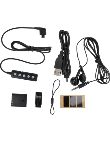 Dictaphone miniature avec détection sonore et...