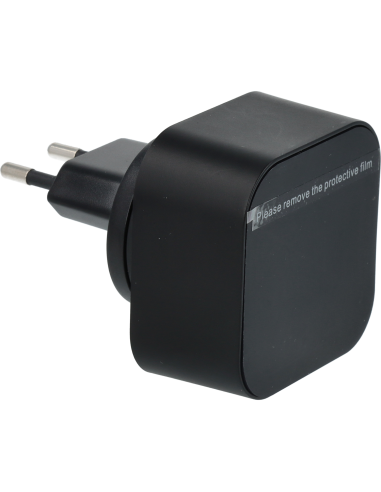 Caméra espion WiFi ONVIF orientable cachée dans un chargeur téléphone USB-C