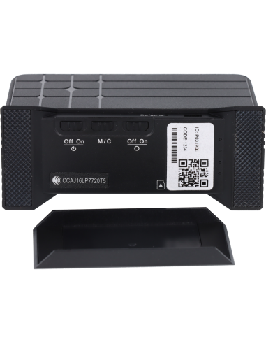 Caméra espion wifi dans un dock de chargement...