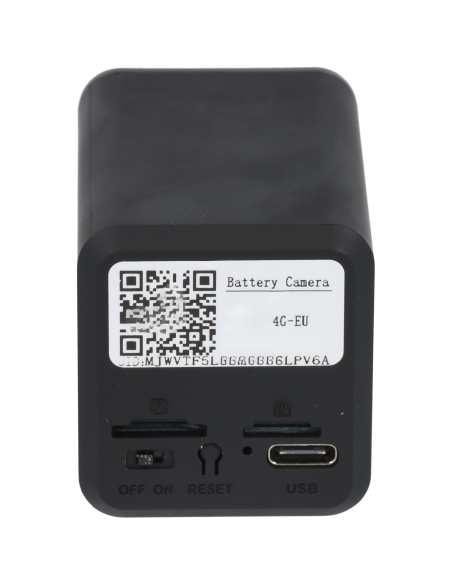 Mini caméra longue autonomie 4G live vision nocturne