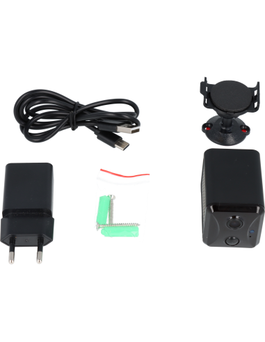 Mini caméra longue autonomie 4G live vision...