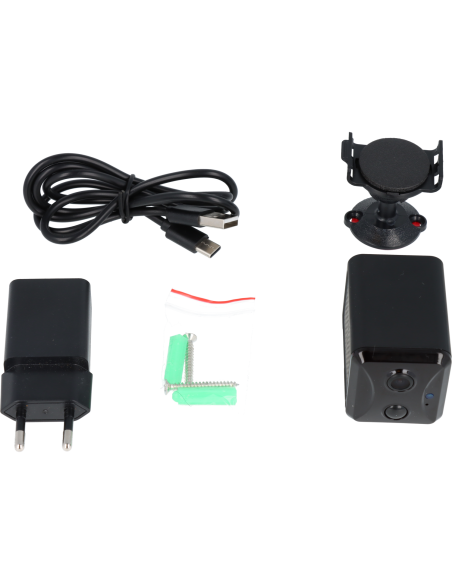 Mini caméra longue autonomie 4G live vision nocturne