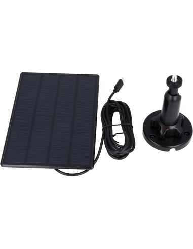 Panneau solaire pour caméra autonome wifi