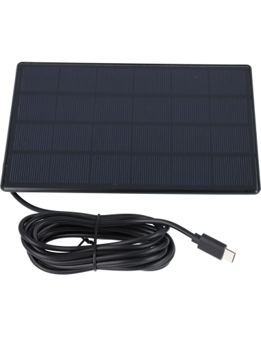 Panneau solaire pour caméra autonome wifi