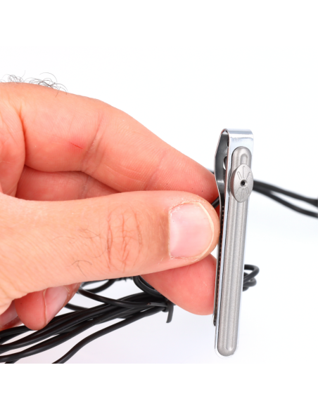 Caméra analogique miniature intégrée dans un clip de cravate LAWMATE CM-TC10