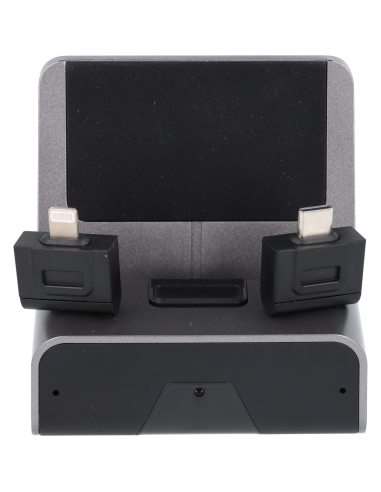 Caméra espion WiFi IP dans un dock de...