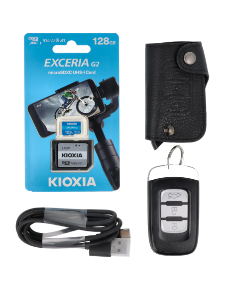 Caméra espion WiFi ULTRA HD 4K dans une clé de voiture LAWMATE PV-RC400UW