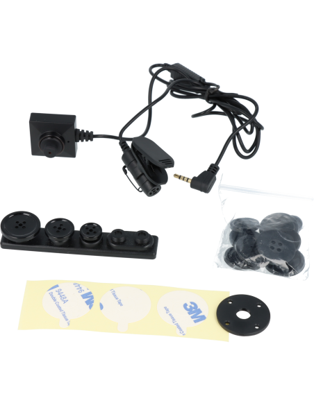 Camera bouton avec micro deporté pour PV500ECO LAWMATE BU20