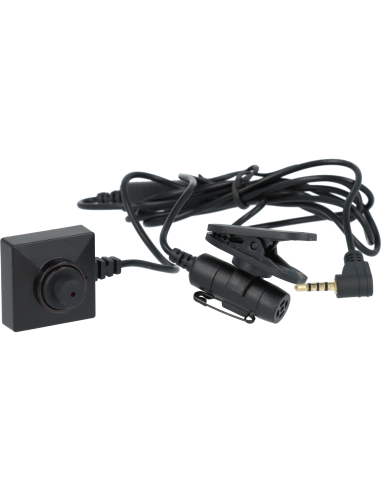 Camera espion bouton avec micro deporté pour PV500ECO LAWMATE BU20
