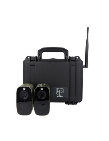 Kit vidéosurveillance 4G LTE mobile autonome...