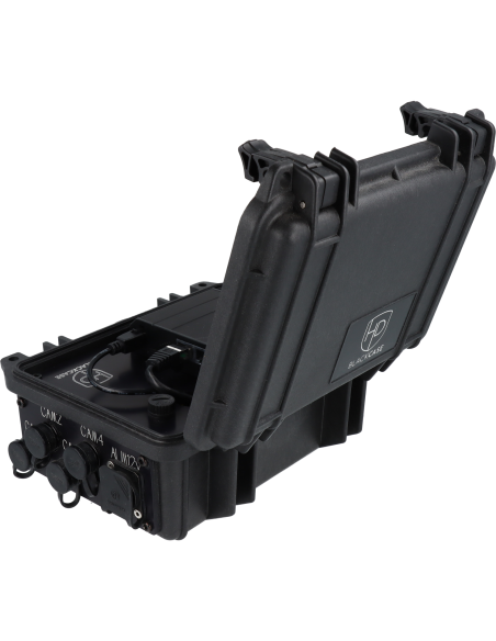 Valise vidéosurveillance mobile LTE intelligence avancée BlackCase 4G IVS+