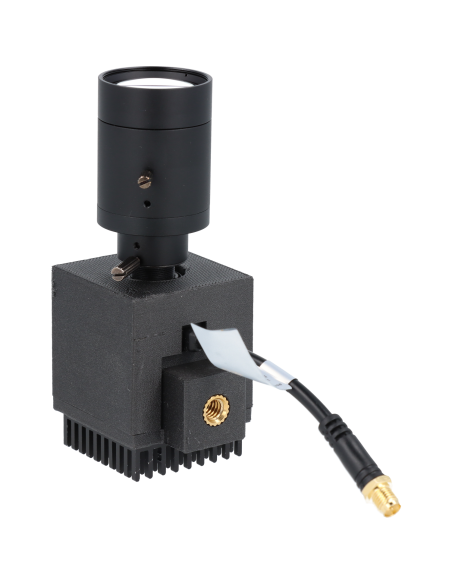 Caméra ULTRA HD 2K avec varifocale manuelle 5-50mm ZOOM x10 compatible Mini-CASE