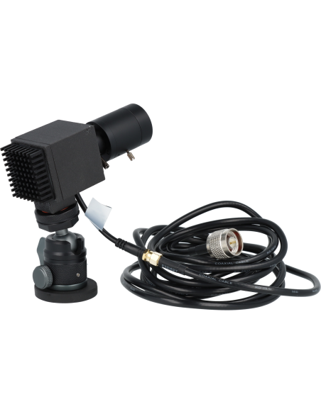 Caméra ULTRA HD 2K avec varifocale manuelle 5-50mm ZOOM x10 compatible Mini-CASE