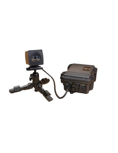 Kit vidéosurveillance mobile CAMBOX-CVI36 et BLACKCASE 4G IVS+