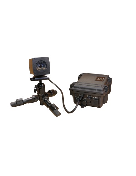 Kit vidéosurveillance mobile CAMBOX-CVI36 et BLACKCASE 4G IVS+
