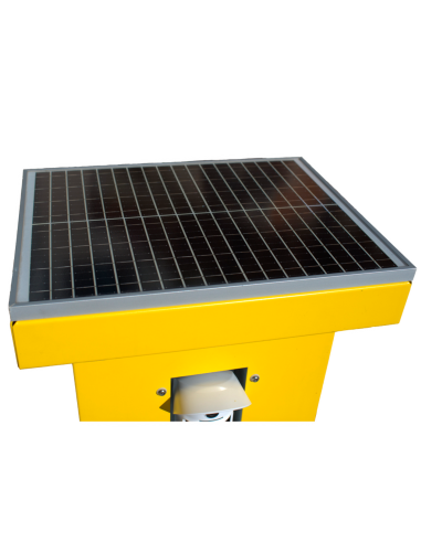 Totem autonome alarme et photos pour chantiers...