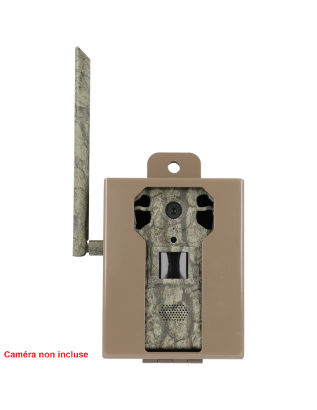 Boitier anti-vandalisme en métal pour caméra chasse LTE