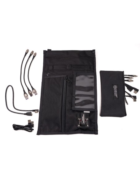 Pochette faraday avec port USB de chargement pour tablettes et smartphones