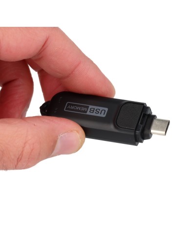 Enregistreur audio clé USB-C à détection de son...