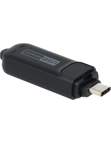 Enregistreur audio clé USB-C à détection de son lecture directe sur smartphone