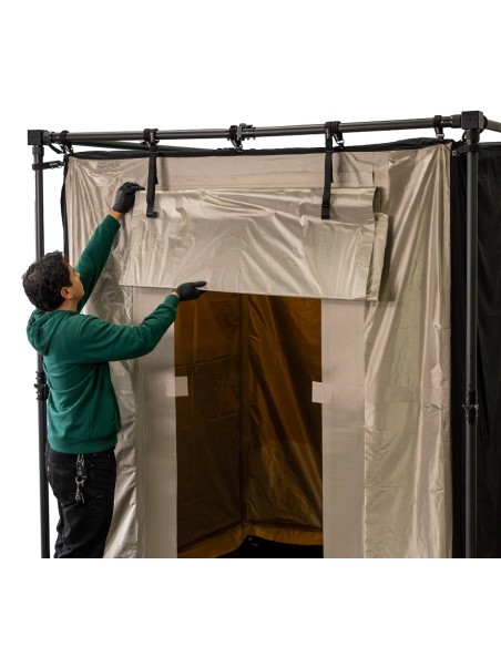 Tente FARADAY MISSION DARKNESS avec caisse de transport CYBERCYLENT-TENT