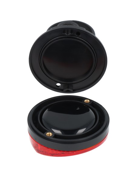 Traceur pour vélo caché dans un réflecteur rouge CYCLOTRACK-P092