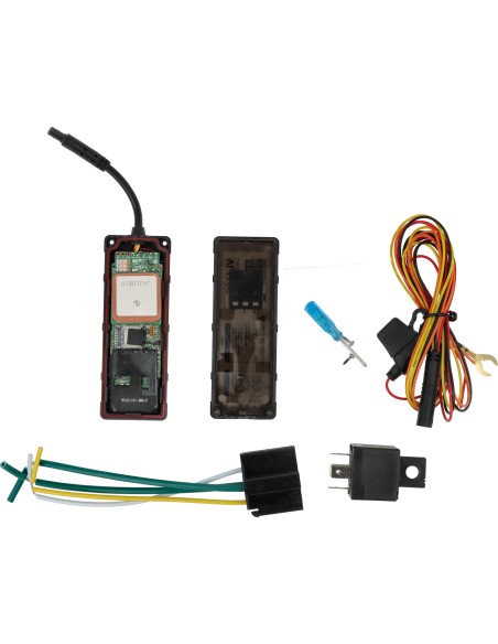 Traceur GPS moto étanche à cabler avec coupure moteur suivi temps réel