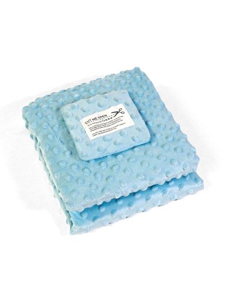 Couverture plaid anti ondes pour bébé MISSION DARKNESS BLANKET-BABY-BLUE