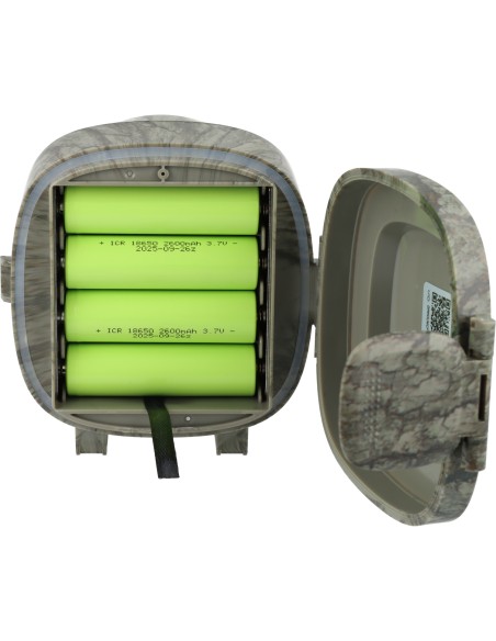 Caméra 4G PTZ motorisée camo avec batterie longue autonomie solaire