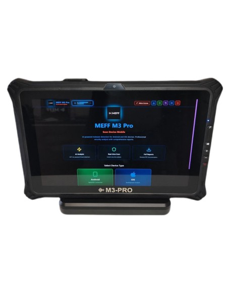 Analyseur de spyware et malware pour smartphones iOS et Android MEFF M3 PRO