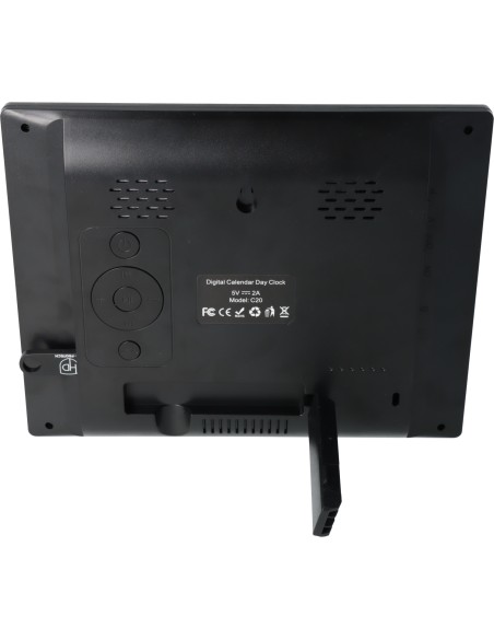 Mini caméra avec détection de mouvement 2K dans un cadre photo réveil