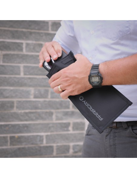 Pochette Faraday pour smartphones fermeture magnétique FARADAY DEFENSE JACKET