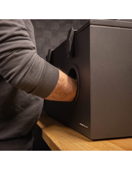 Boîte forensique Faraday Nexus Mini-Lab - Gants et hublot blindé Faraday Defense