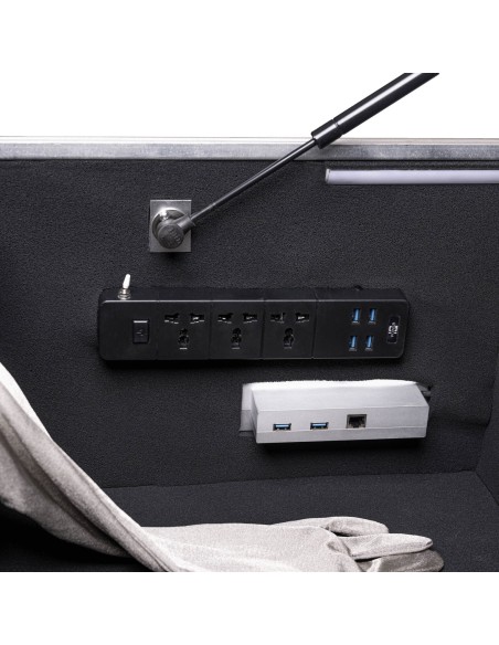 Boîte forensique Faraday Nexus Mini-Lab - Gants et hublot blindé Faraday Defense