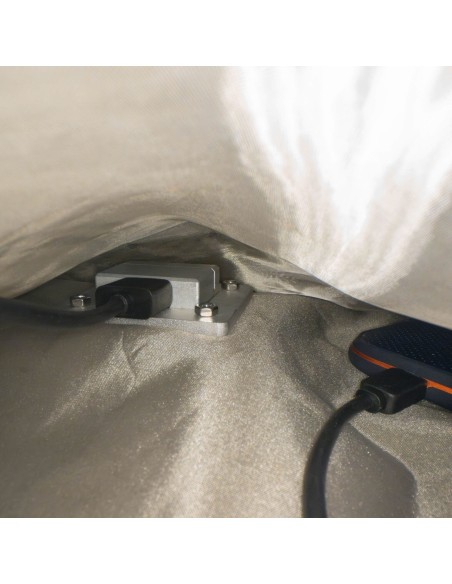 Pochette faraday blocage des signaux RF avec hublot et port de charge Jacket Pro
