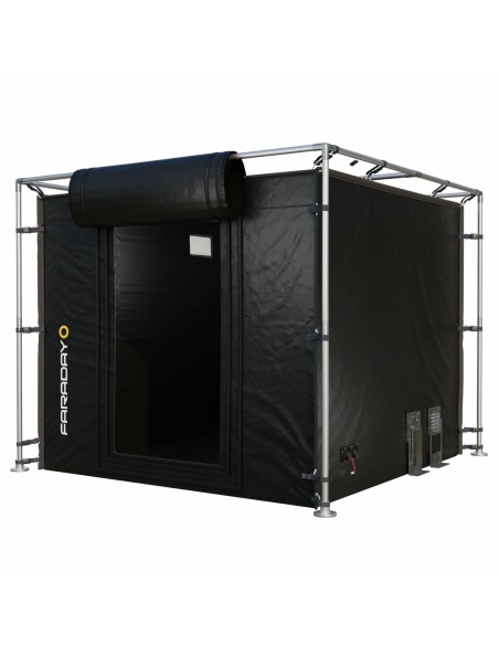 Tente Faraday blocage des signaux RF - LX Black - Grand format 274 x 274 x 198cm