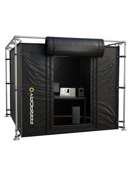 Tente Faraday blocage des signaux RF - LX Black - Grand format 274 x 274 x 198cm
