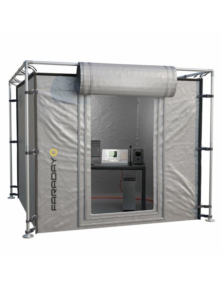 Tente Faraday Defense blocage des signaux RF - 274 x 274 x 198cm